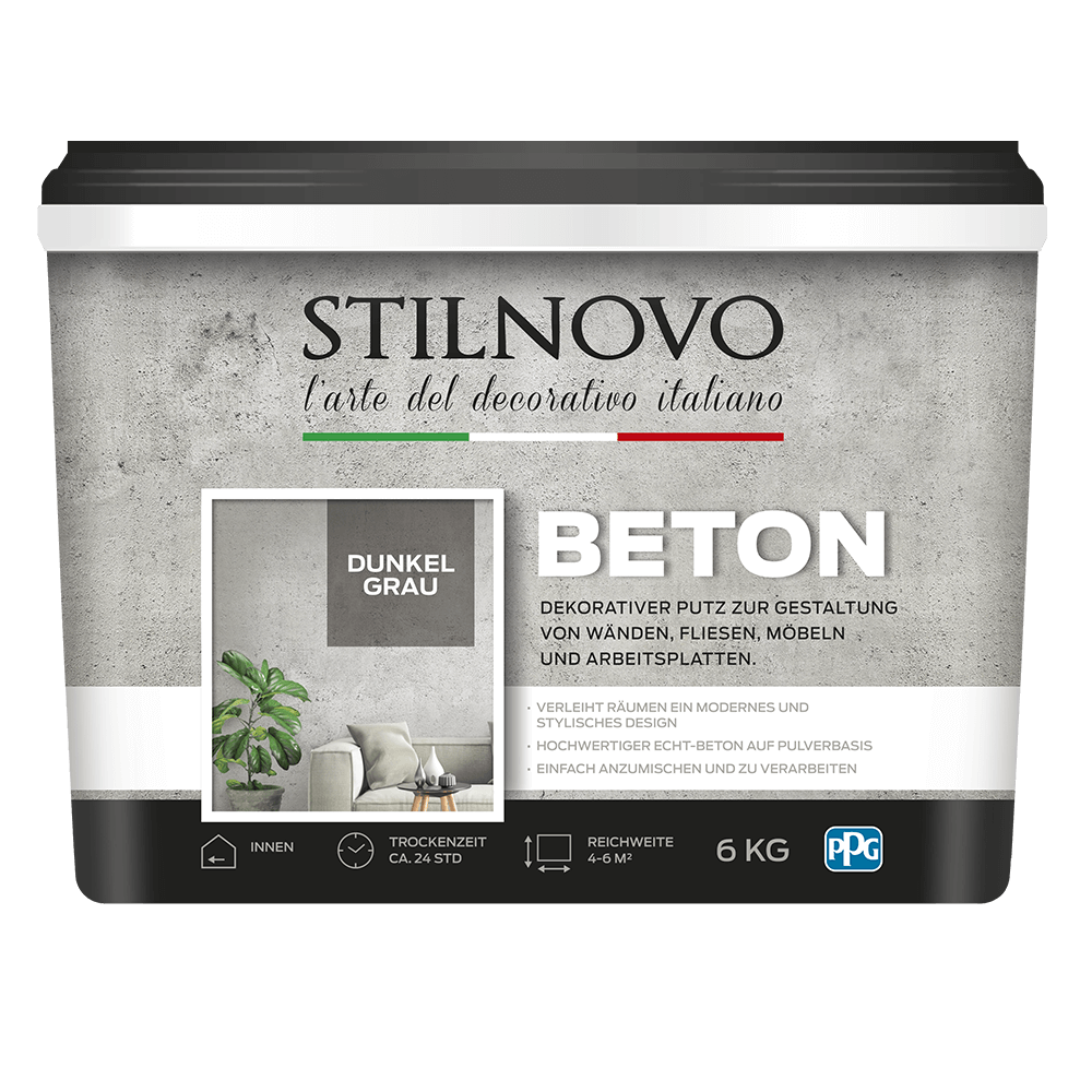 Beton Dunkelgrau